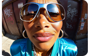 Standard AI animatic without copyright protection