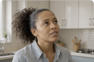 AI-enhanced photorealistic frame from hand-drawn sketch