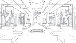 Pre-production storyboard sketch sample