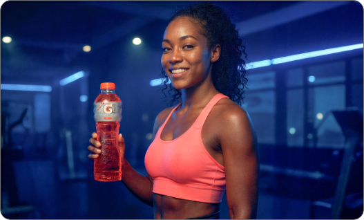 Night Version AI Photomatic - Professional nighttime scene for creative testing and ad validation